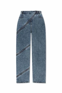 AlaĆÆa BLUE "Spiral" jeans