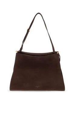 Alaïa BROWN Shoulder bag "Le Click Medium"