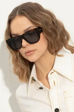 Alaïa BROWN Sunglasses