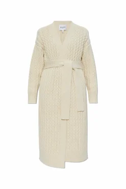 Alaïa cream Wool Cardigan