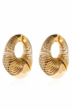 Alaïa GOLD Brass earrings