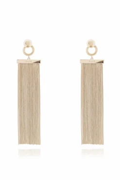 Alaïa GOLD Brass earrings