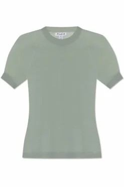 Alaïa GREEN Wool top