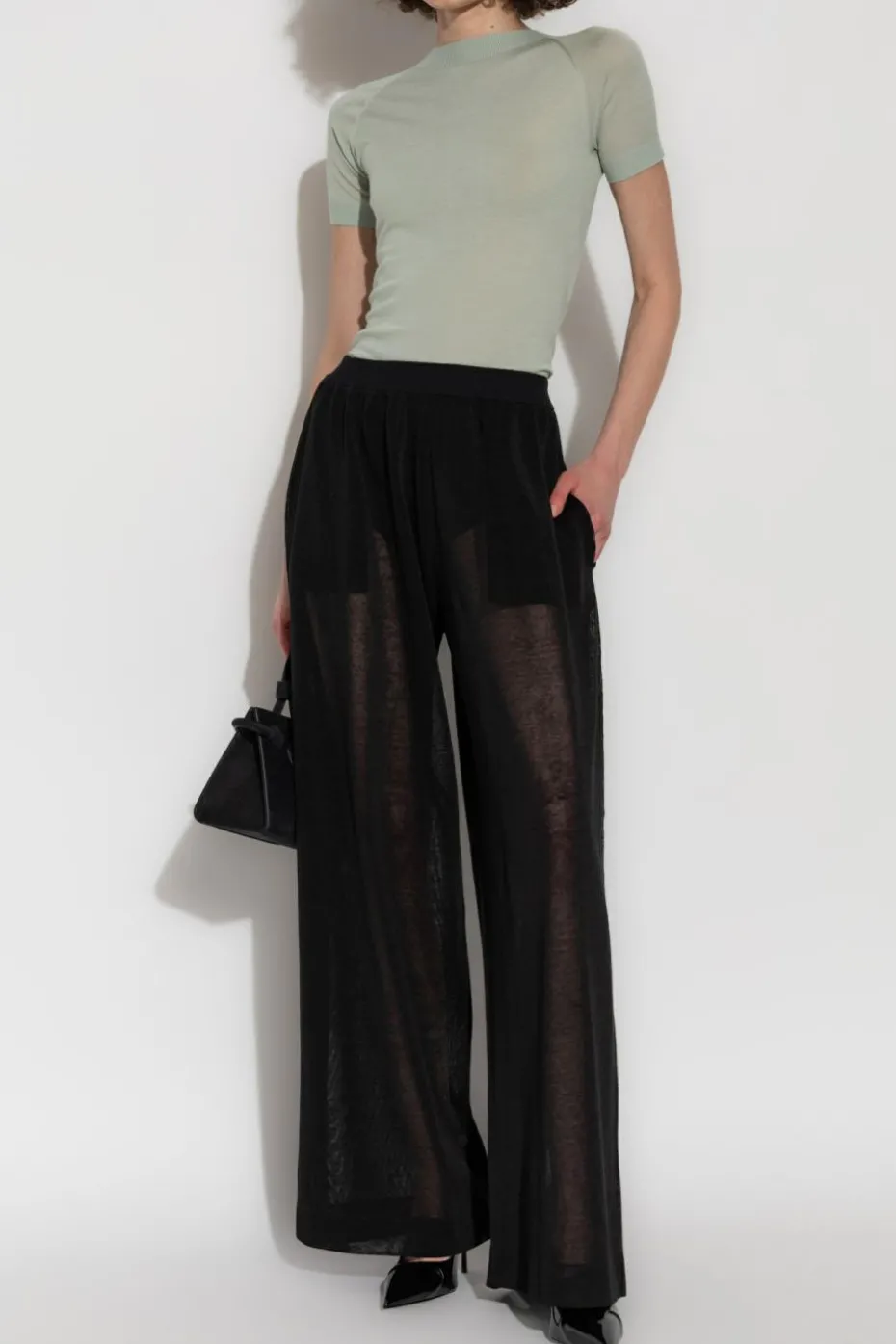 Alaïa GREEN Wool top