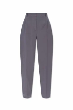 AlaĆÆa GREY Creased trousers