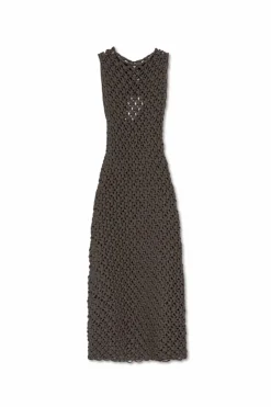 Alaïa GREY Sleeveless dress