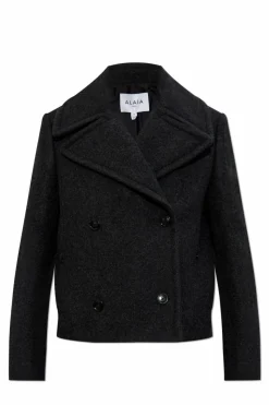 AlaĆÆa GREY Wool jacket