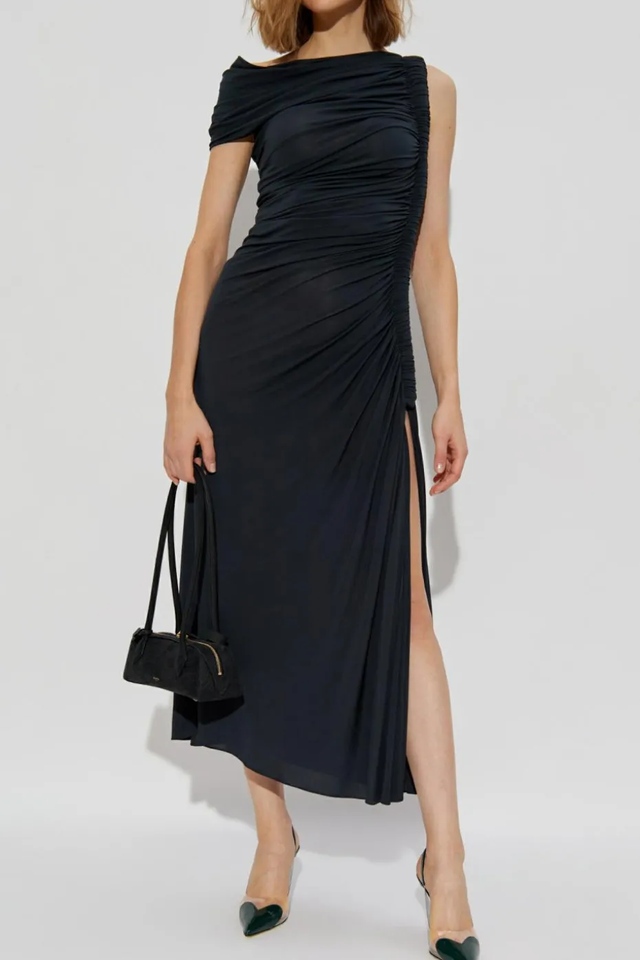 Alaïa NAVY BLUE Dress with Draping