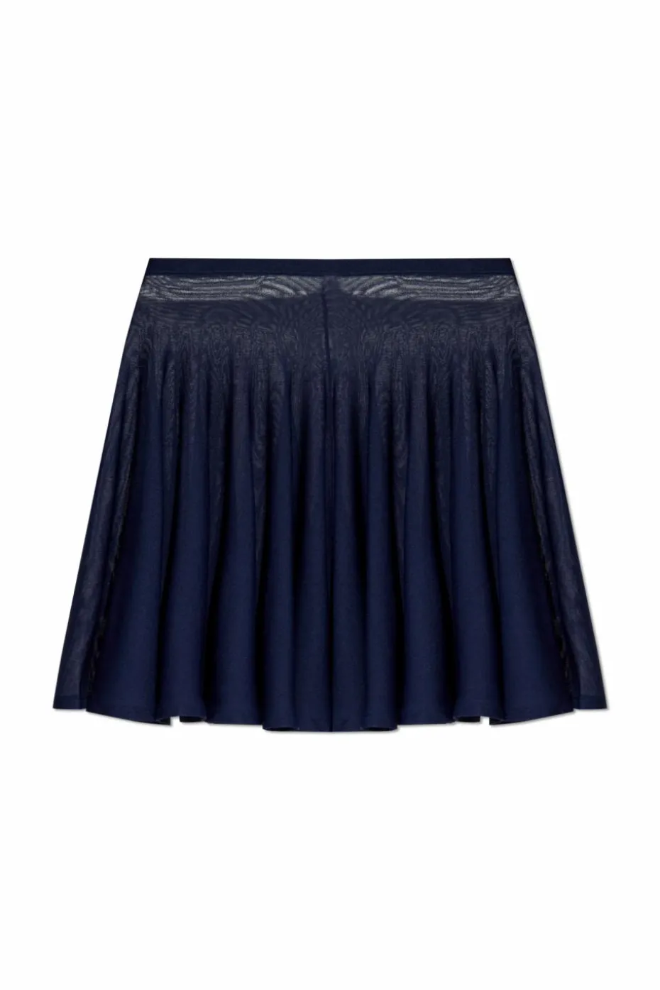 Alaïa NAVY BLUE Transparent skirt