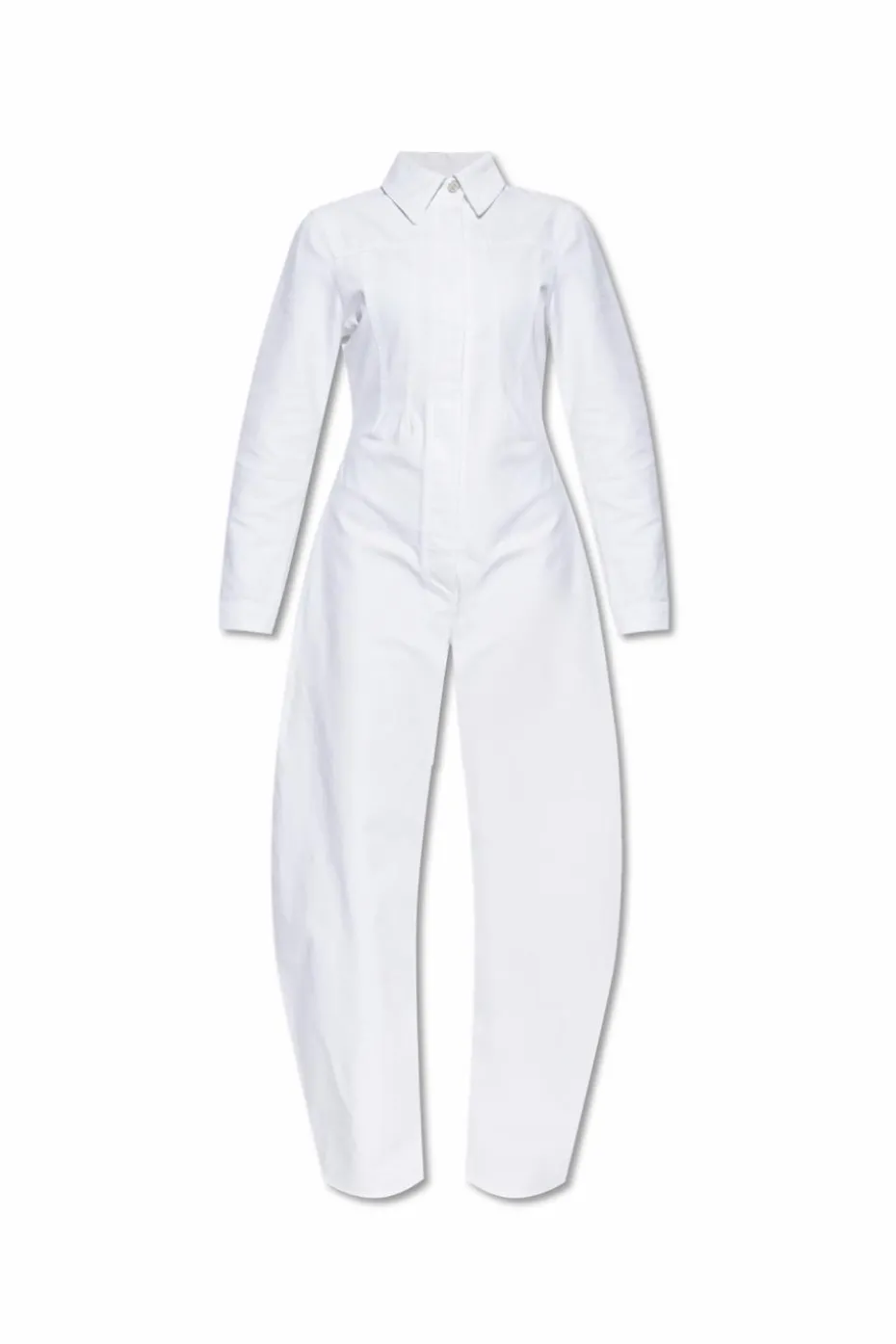 Alaïa WHITE Denim jumpsuit