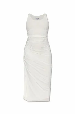 Alaïa WHITE Dress with ruching