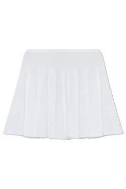 Alaïa WHITE Flared skirt