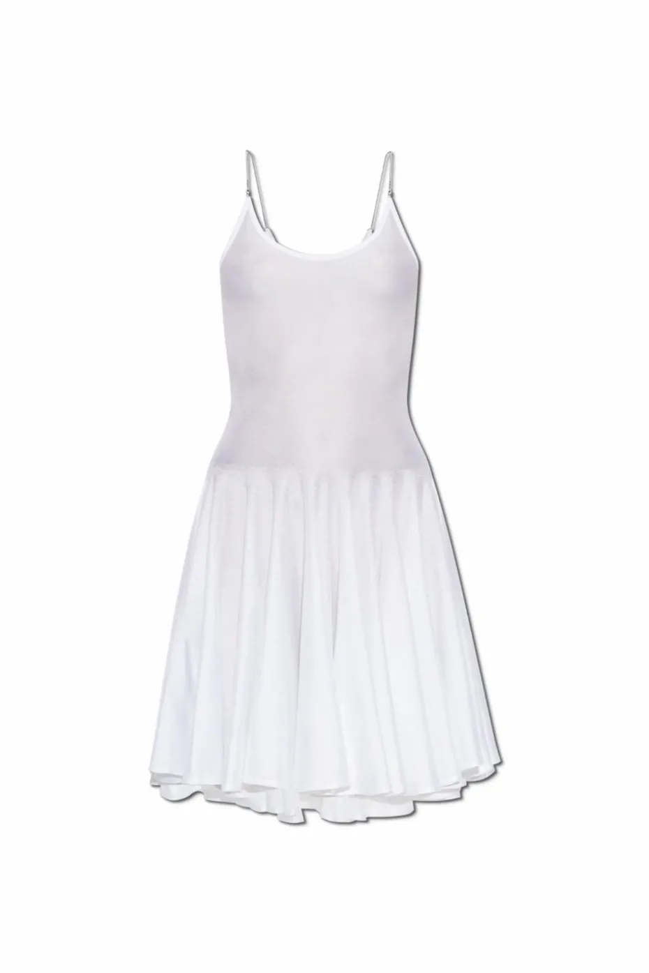 Alaïa WHITE Transparent dress