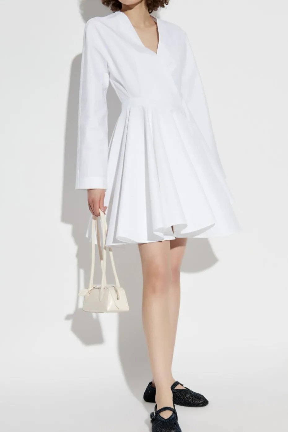 Alaïa WHITE Wrap dress
