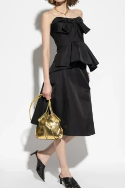 Alexander McQueen BLACK Asymmetric skirt