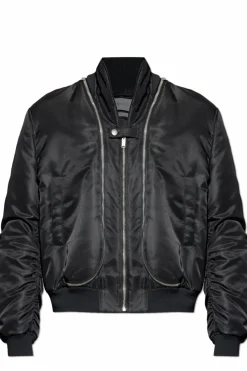 Alexander McQueen BLACK "bomber" jacket