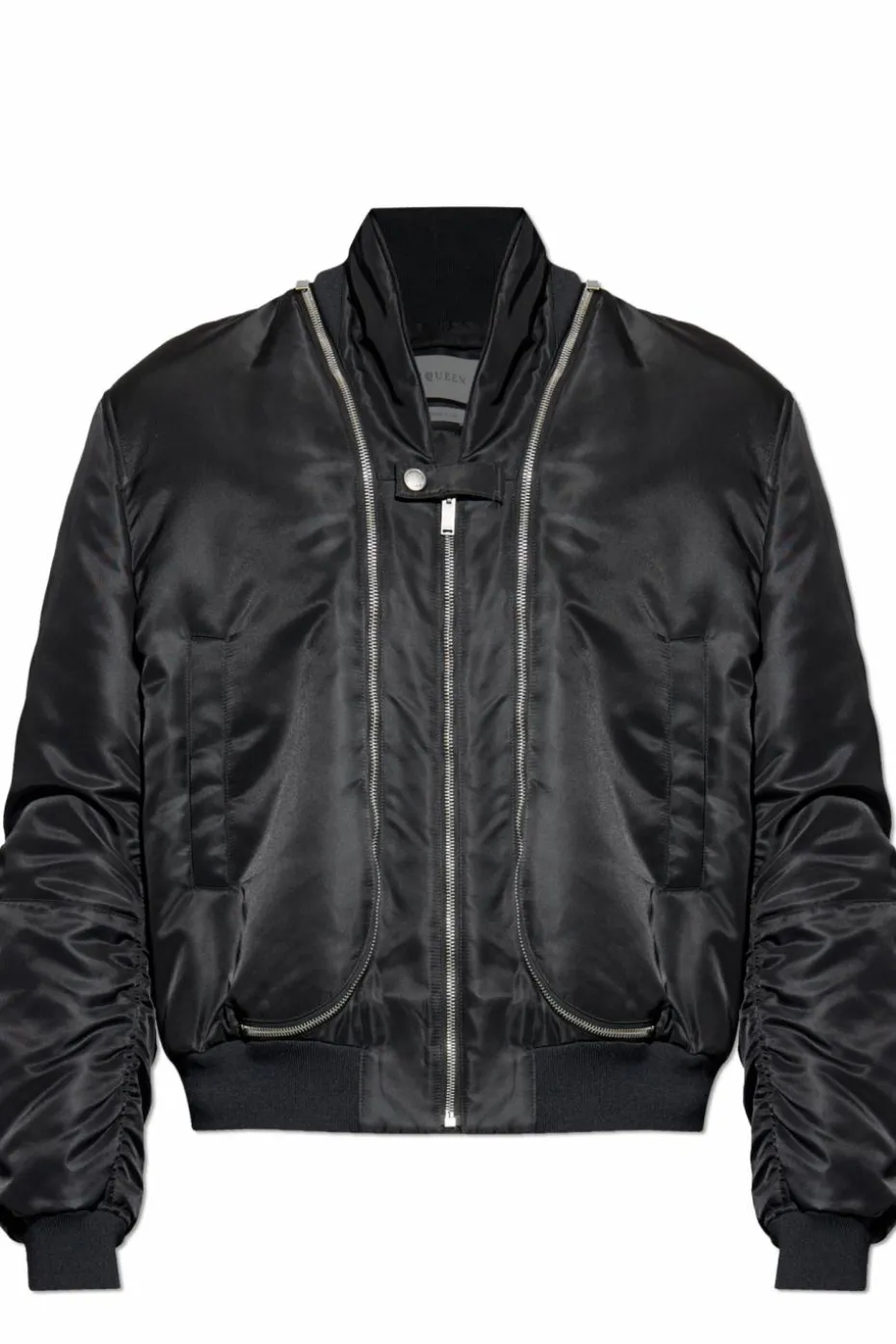 Alexander McQueen BLACK "bomber" jacket