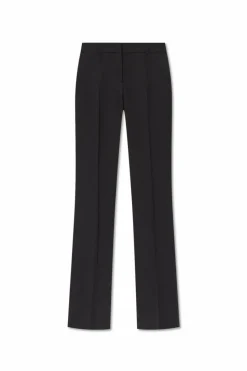Alexander McQueen BLACK Creased pants