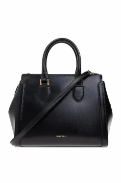 Alexander McQueen BLACK Handbag "Birdee Large"