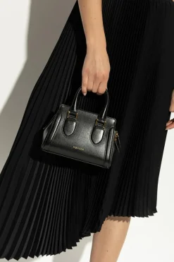 Alexander McQueen BLACK Handbag "Birdee Mini"