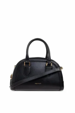 Alexander McQueen BLACK Handbag "Birdee Boston Minil"