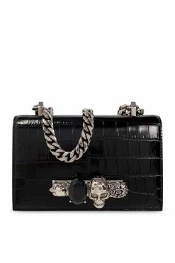 Alexander McQueen BLACK ‘Jewell Satchel Mini’ shoulder bag