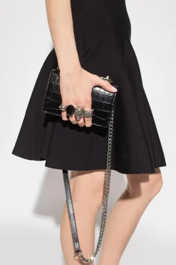 Alexander McQueen BLACK ‘Jewell Satchel Mini’ shoulder bag