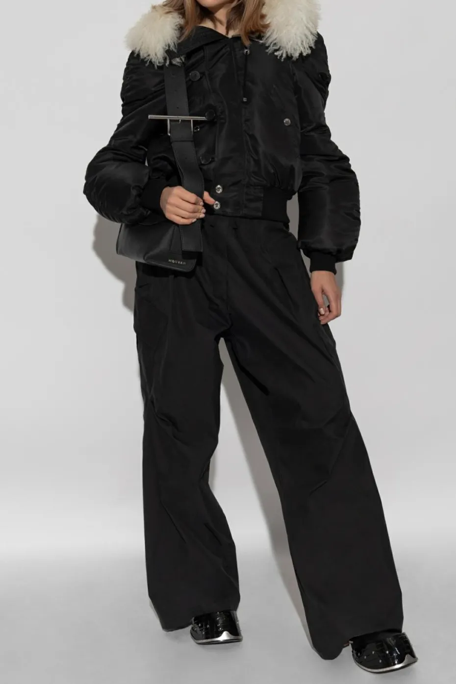 Alexander McQueen BLACK Jacket type bomber