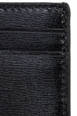 Alexander McQueen BLACK Leather card case