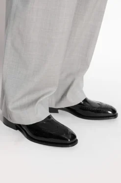 Alexander McQueen BLACK Leather shoes
