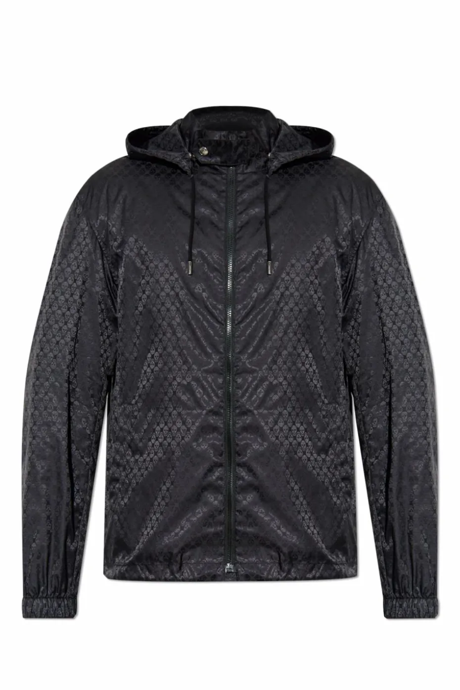 Alexander McQueen BLACK Light jacket with detachable hood