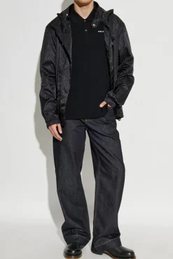 Alexander McQueen BLACK Light jacket with detachable hood