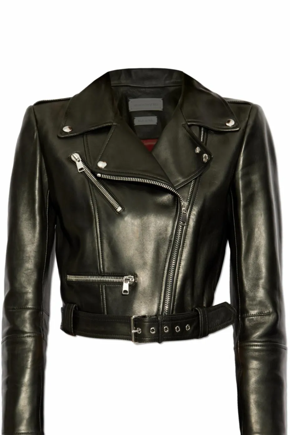 Alexander McQueen BLACK Leather jacket