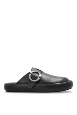 Alexander McQueen BLACK Leather sandals Arc