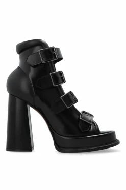 Alexander McQueen BLACK Leather shoes