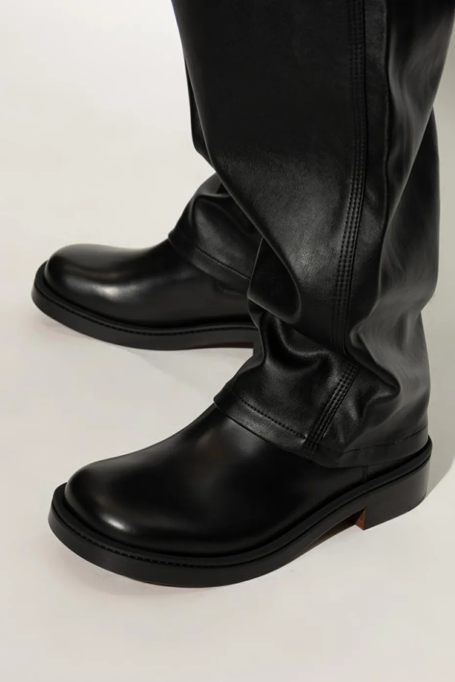 Alexander McQueen BLACK Leather shoes