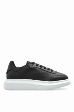 Alexander McQueen BLACK Leather sports shoes