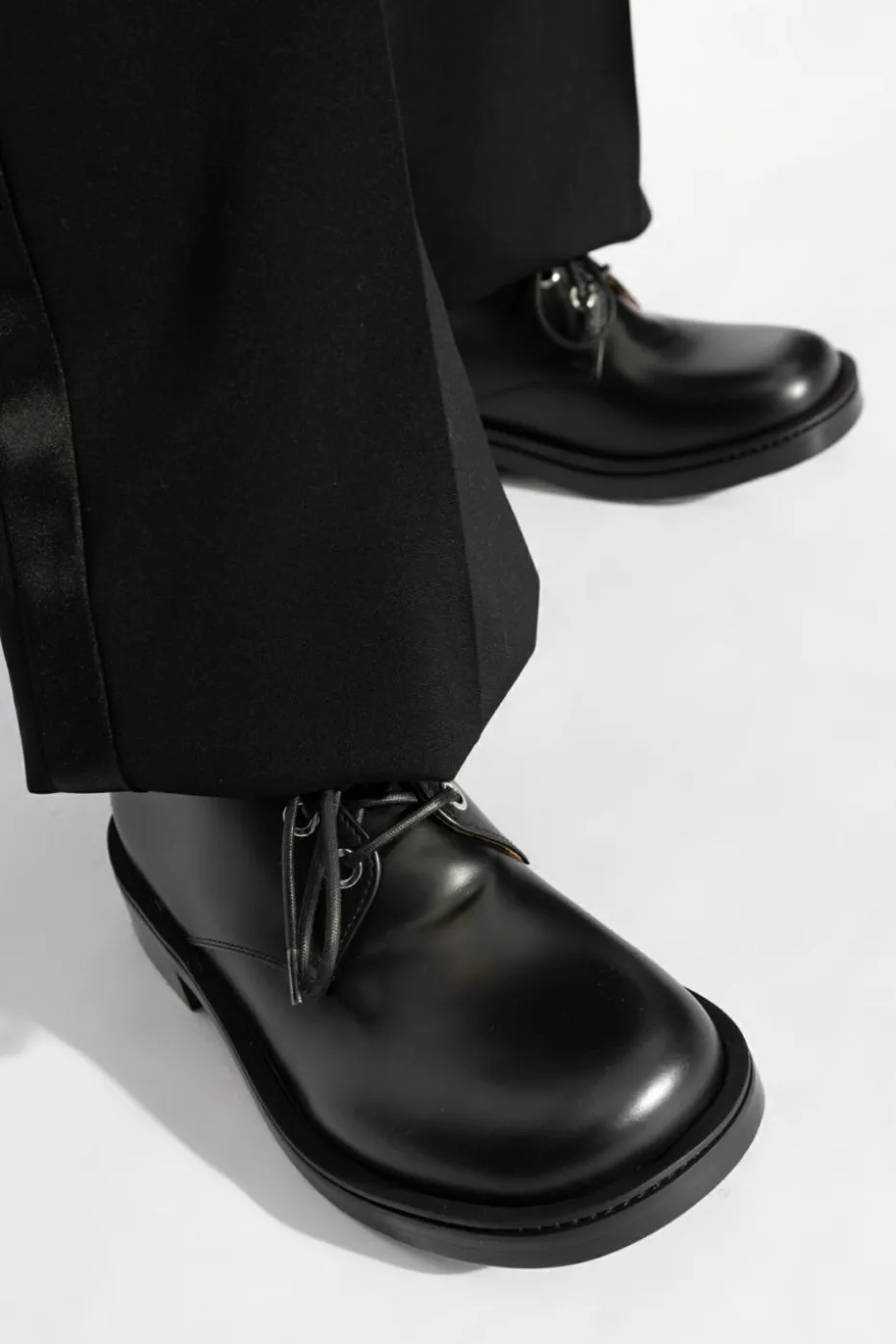 Alexander McQueen BLACK Leather shoes