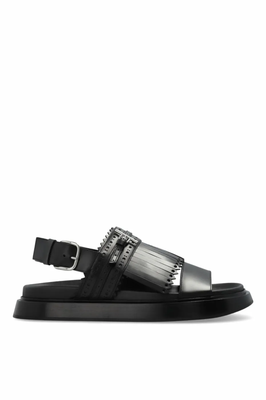 Alexander McQueen BLACK Leather shoes