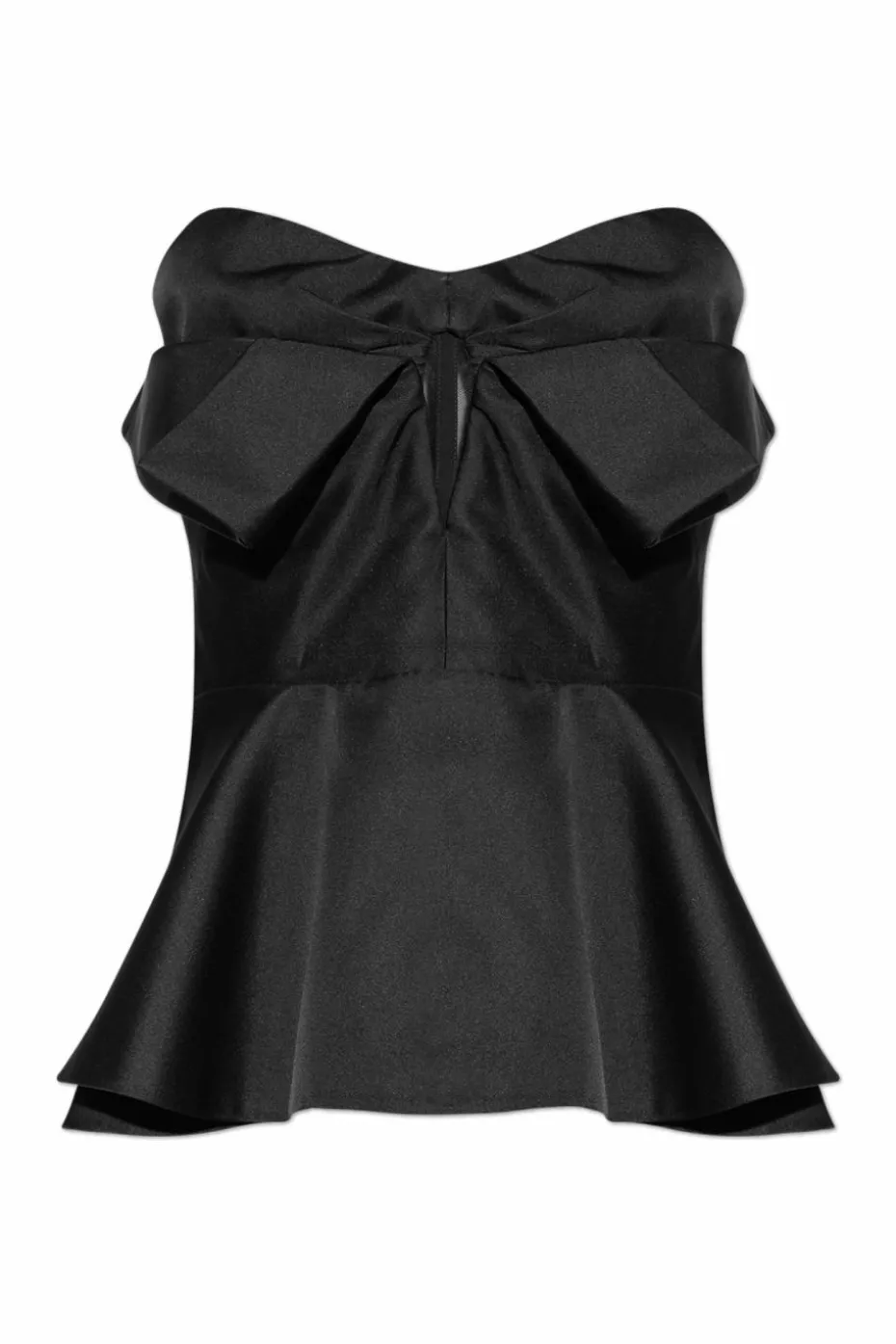 Alexander McQueen BLACK Off-shoulder corset