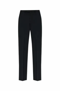 Alexander McQueen BLACK Pleated Pants