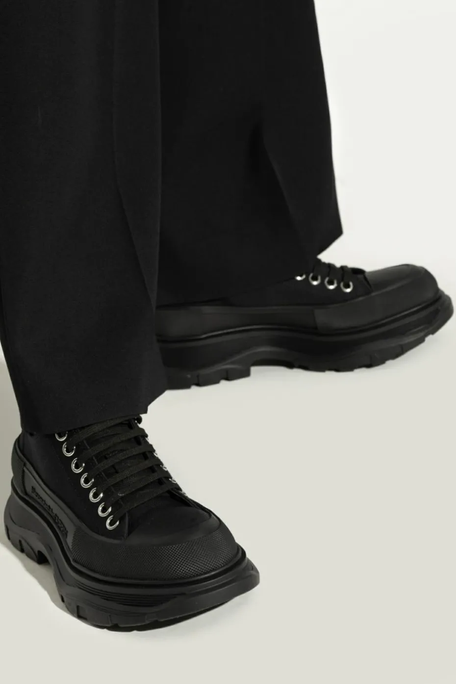 Alexander McQueen BLACK Platform sneakers