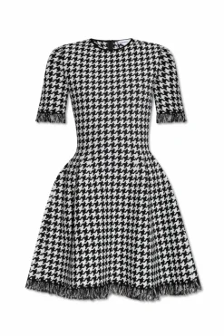 Alexander McQueen BLACK Patterned dress