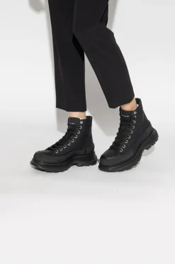 Alexander McQueen BLACK Platform sneakers