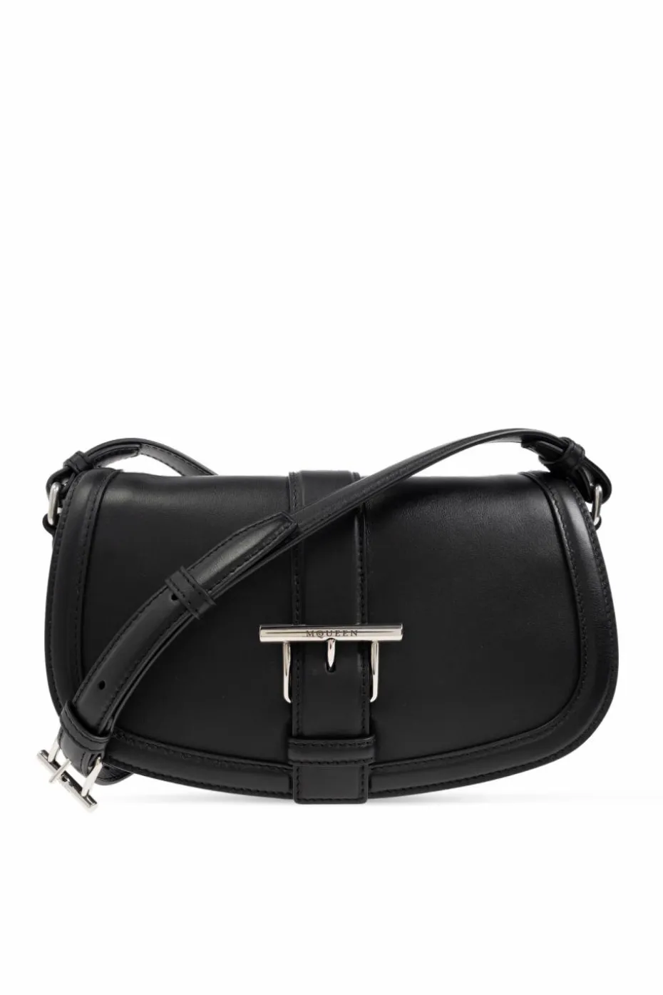 Alexander McQueen BLACK Shoulder bag T-Bar Satchel