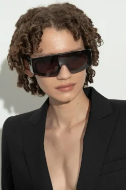 Alexander McQueen BLACK Sunglasses