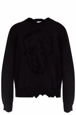 Alexander McQueen BLACK Sweater with logo