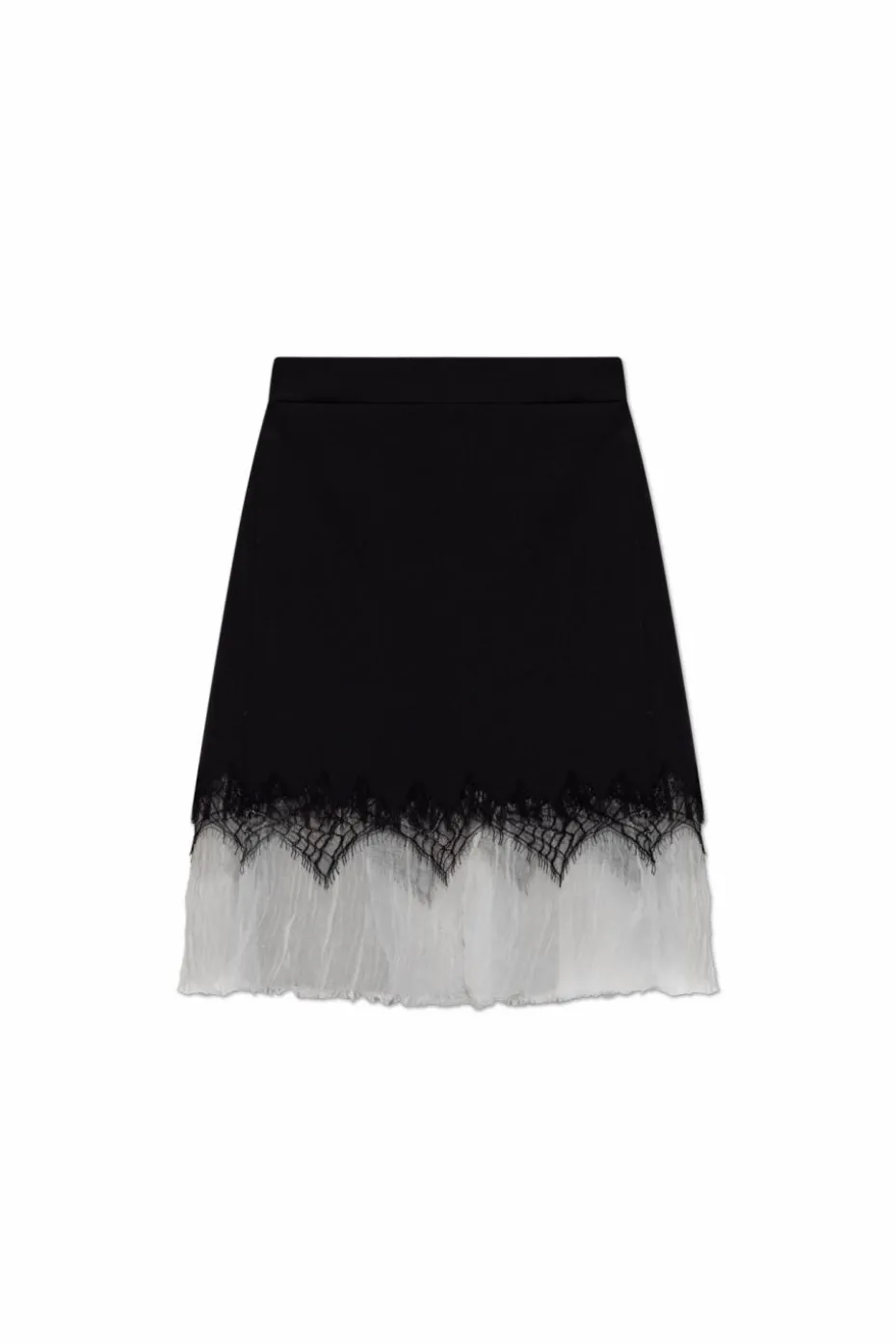 Alexander McQueen BLACK Skirt with lace