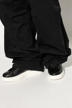 Alexander McQueen BLACK Sneakers Oversized Retro