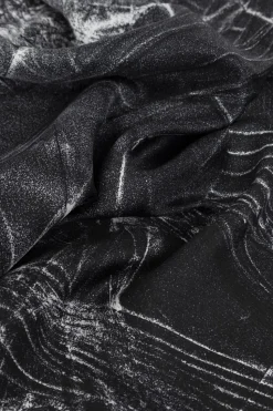 Alexander McQueen BLACK Silk scarf
